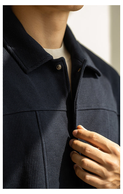 Abrigo Ejecutivo de Textura Americana para Hombre - Image 22