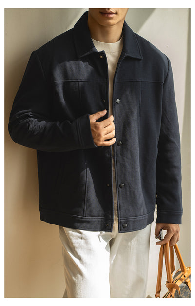 Abrigo Ejecutivo de Textura Americana para Hombre - Image 14