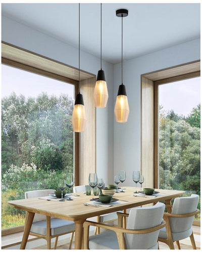 Lámpara Colgante de Cristal Moderna para Cafeterías y Restaurantes - Image 18