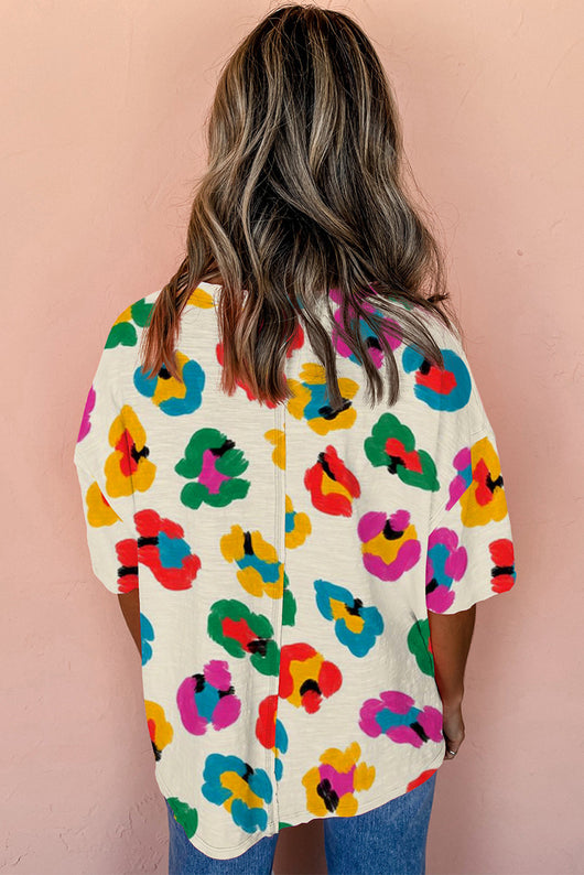 Blusa Colorblock de Manga Corta - Image 16