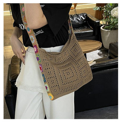 Bolsa Tejida de Gran Capacidad para Mujer - Image 13