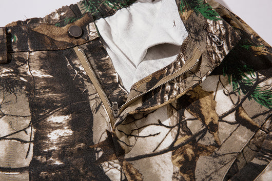 Pantalones Cargo Camuflaje Ramas Estilo Retro - Image 12