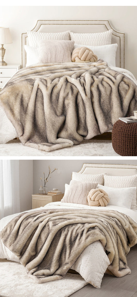 Manta Térmica de Peluche Engrosada para Otoño e Invierno - Image 12