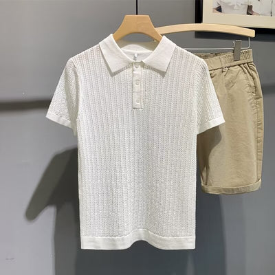 Camiseta Tipo Polo Cuello Solapa - Hombre Verano Versátil - Image 15