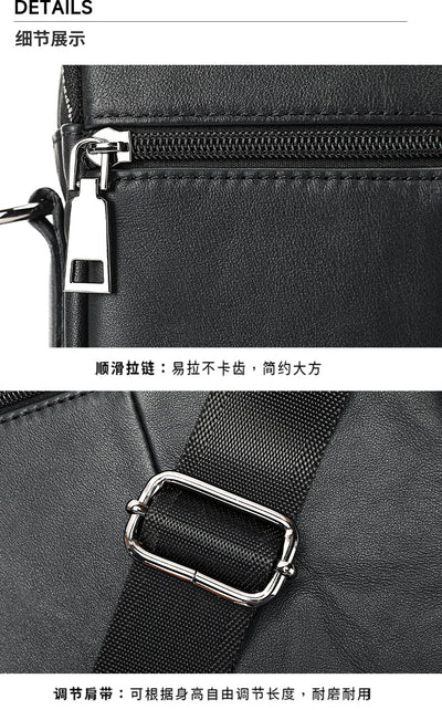 Bolso Ejecutivo de Cuero con Bandolera para Viajero - Image 11