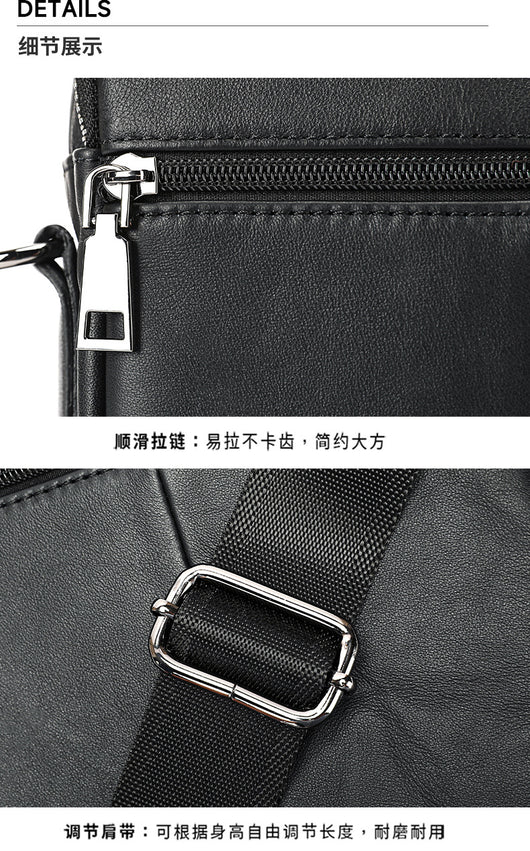 Bolso Ejecutivo de Cuero con Bandolera para Viajero - Image 11