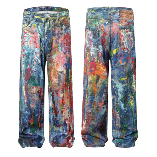 Jeans Oversized Retro Estilo Industrial - Diseño Holgado Primavera - Image 8