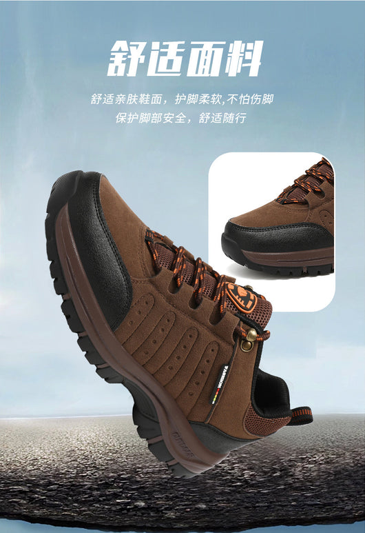 Botas de Senderismo Cuero Otoño Invierno Ligeras Hombre y Mujer - Image 14