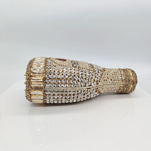Clutch de Noche Champagne con Cristales Brillantes para Mujer - Image 53