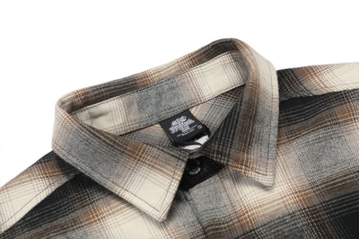 Camisa Cardigan Cuadros Clásico con Bolsillos y Manga Corta - Image 26