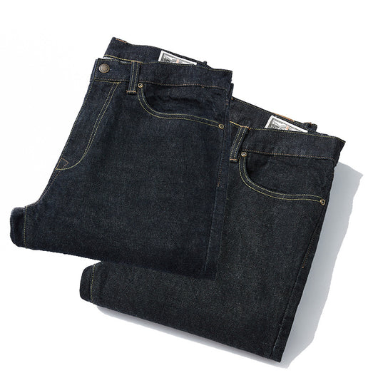 Jeans Slim Rojo Intenso de Corte Clásico - Image 25