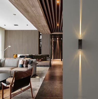 Lámpara de Pared Exterior Doble Artística - Luz Impermeable para Fachadas y Escaleras - Image 8