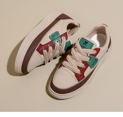 Tenis Blancos Plataforma Estilo Coreano - Comodidad Premium para Mujer - Image 14