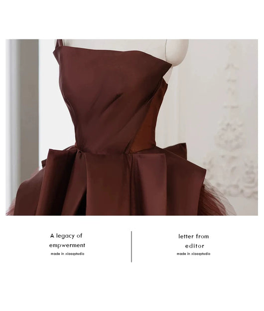 Vestido de Noche Elegante con Sostén Integrado y Falda Voluminosa - Image 13