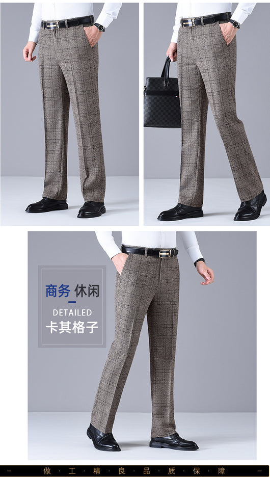 Pantalones Casuales de Cintura Alta Rectos y Holgados para Hombre - Image 12