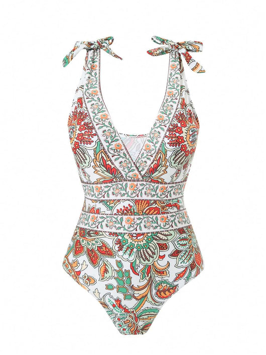 Traje de Baño Enterizo Étnico para Mujer - Image 43