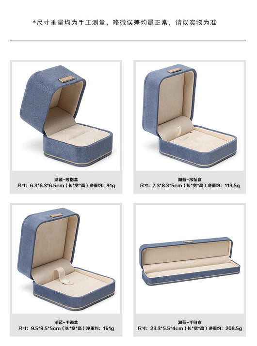 Caja de Presentación Premium para Pulseras de Gamuza - Image 35