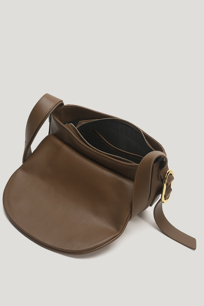 Bolso Bandolera de Cuero Vacuno con Pliegues - Image 22