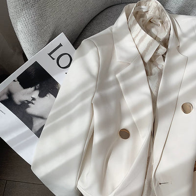Blazer Casual Estilo Británico para Mujer - Image 19