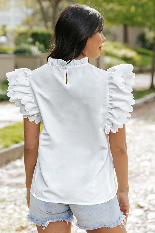Blusa de Gasa con Volantes en las Mangas - Image 16