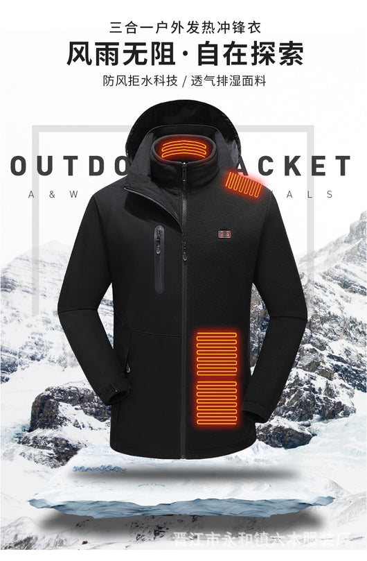Chaqueta Térmica Inteligente Dual Zone para Montaña y Expediciones en Frío Extremo - Image 12