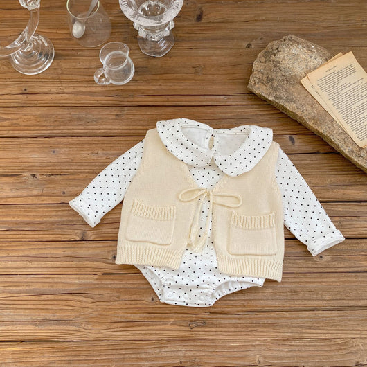 Chaleco Cardigan Tejido para Niños con Borlas - Image 32