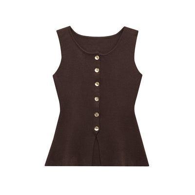 Chaleco de Punto Minimalista Europeo y Americano - Image 33