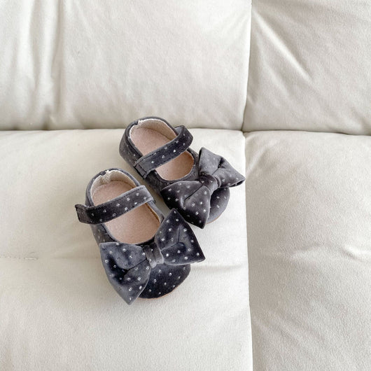 Zapatos para Bebé Niña Primavera Otoño con Lazo Grande Adorable - Image 30