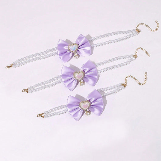 Collar Princesa con Dije Corazón para Mascotas - Image 19
