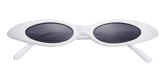 Clear frame cat eye sunglasses with bright yellow lenses, suitable for fashion wear and sun protection. - Image 15