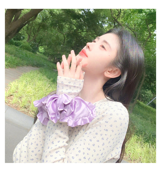 Aro Plisado Oversized Estilo Ballet Coreano para el Cabello - Image 26