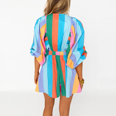 Jumpsuit Holgado con Escote en V y Piernas Anchas - Image 14