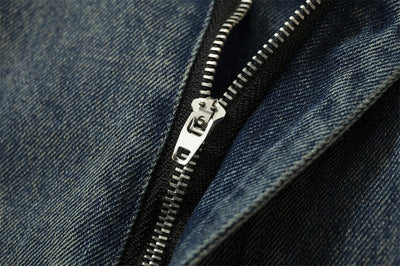 Pantalones Vaqueros Rotos para Hombre - Estilo Industrial - Image 38