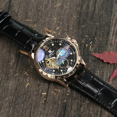 Reloj Mecánico Automático de Gran Esfera Hueca - Image 9