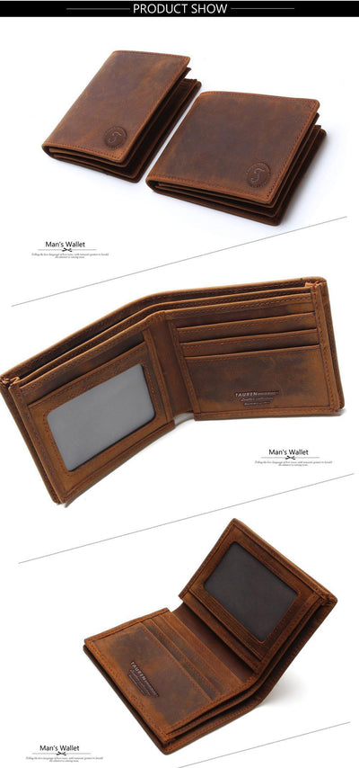 Billetera Vertical de Cuero Genuino Anti-Robo para Hombre - Image 24