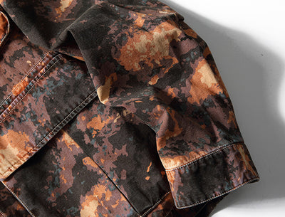 Chaqueta de Trabajo Camuflaje Tie-Dye para Hombre - Image 31