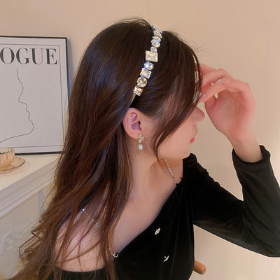 Diadema Geométrica de Diamantes - Estilo y Personalidad - Image 45