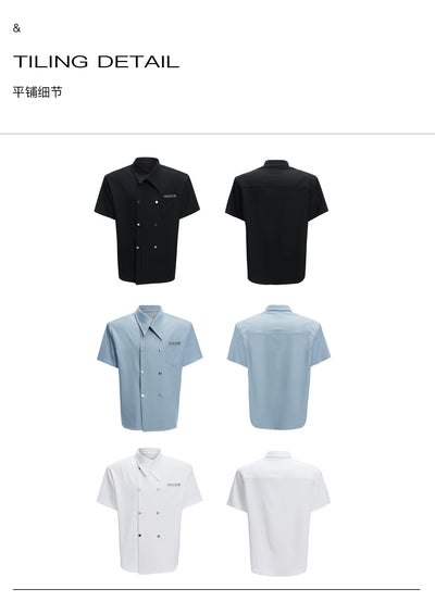Camisa Casual Holgada de Manga Corta Premium para Hombre - Image 16