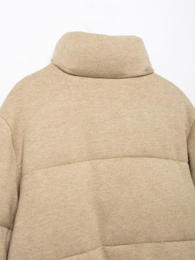 Chaqueta de Algodón con Cuello Mao - Estilo Europeo y Americano - Image 15