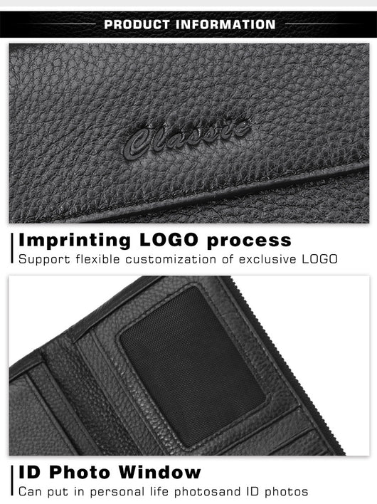 Billetera de Cuero Genuino Premium - Cartera Manual de Piel de Res - Image 40
