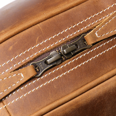 Bolsa de Viaje Portátil para Hombre en Cuero Genuino Estilo Retro - Image 42