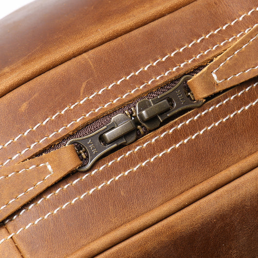 Bolsa de Viaje Portátil para Hombre en Cuero Genuino Estilo Retro - Image 42