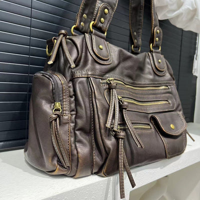 Bolso Moto Vintage Lavado Y2K para Mujer - Image 18