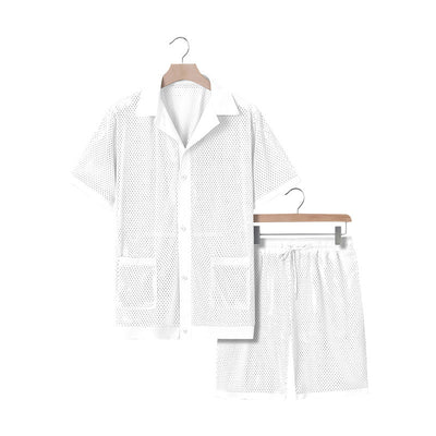 Conjunto de Playa Hawaii Transparente: Cardigan, Short y Blusa - Image 65