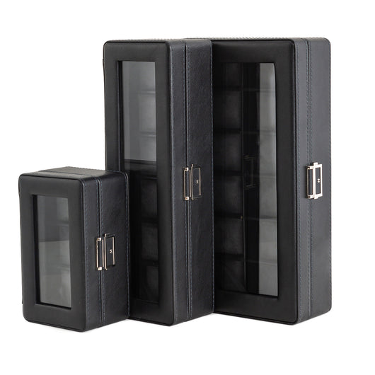 Caja de Almacenamiento para Relojes de Lujo con Patrón de Lichi - 3, 6 o 12 Compartimentos - Image 29