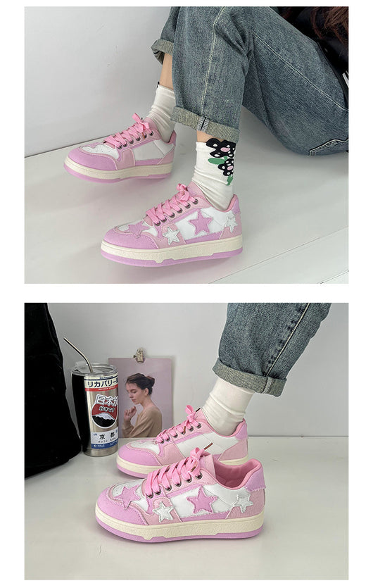 Zapatillas Casuales con Patrón de Estrellas - Colección Primavera Otoño - Image 18