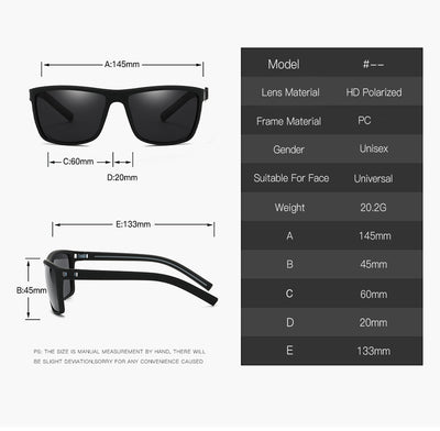 Gafas de Sol Polarizadas para Hombre con Protección UV - Estilo Europeo y Deportivo - Image 28