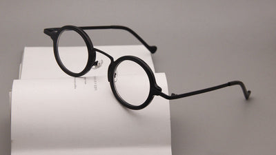 Gafas Retro Marco Redondo Metal para Miopía - Image 48