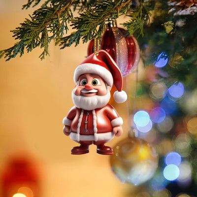 Adorno Navideño Acrílico Santa Claus - Decoración Festiva Premium - Image 12