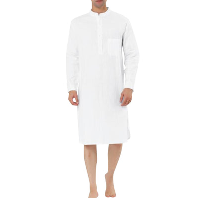Bata Camisera Clásica con Bolsillos para Hombre - Image 34